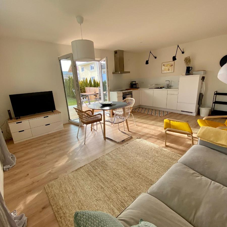 Ferienwohnung Am Bayrischen Meer 우베르시 외부 사진